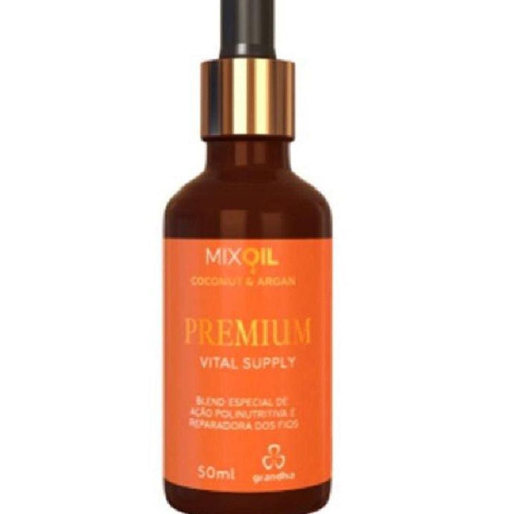 Premium Vital Supply Mix Oil Coconut & Argan 50Ml - Grandha