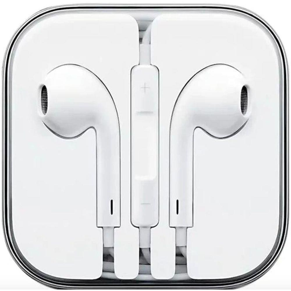 Fone De Ouvido Com Microfone P2 Branco Fo-Ip5
