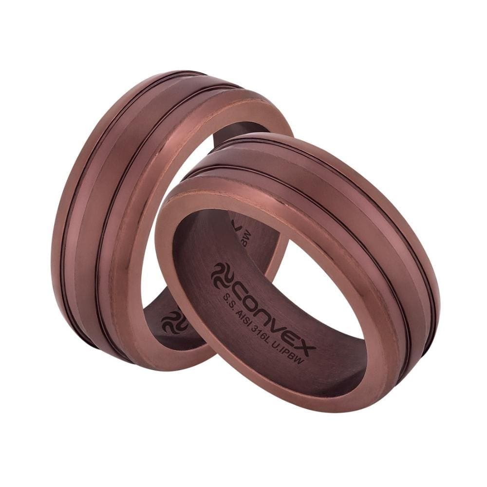 Aliança Aço Eros 8mm U.IPBW