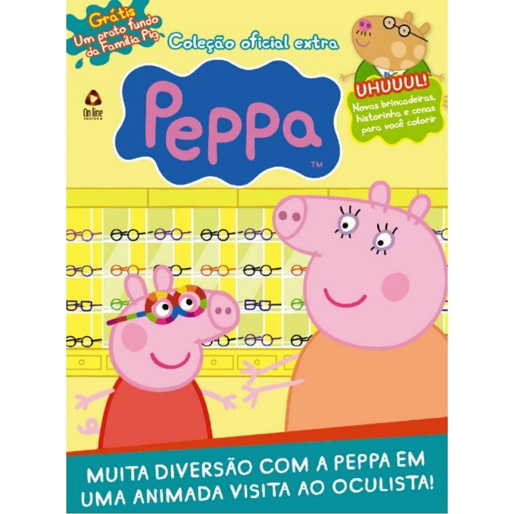 Casa Surpresa da Peppa Pig - Figura Surpresa - Telhado Pink SUNNY