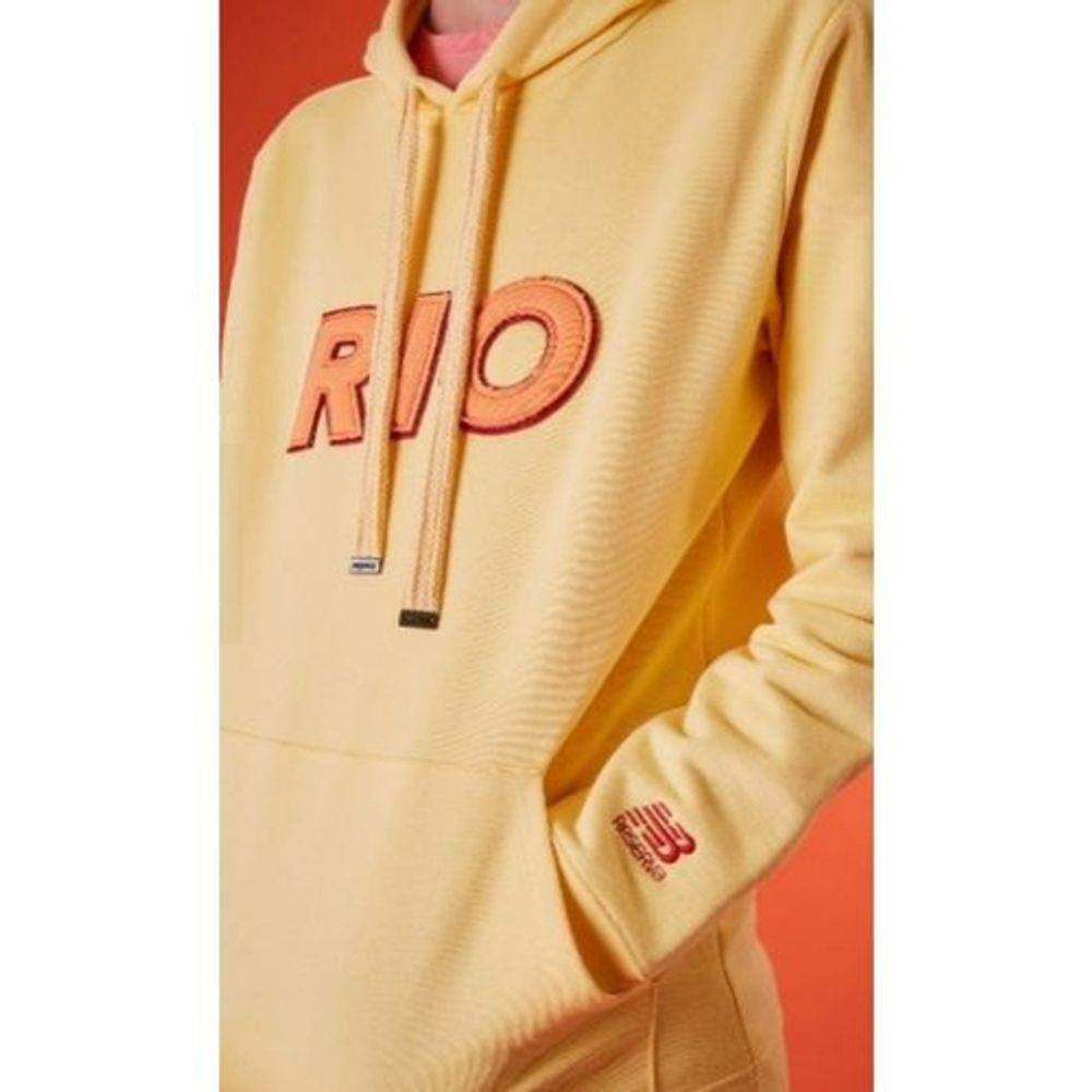 orange new balance moletom com capuz