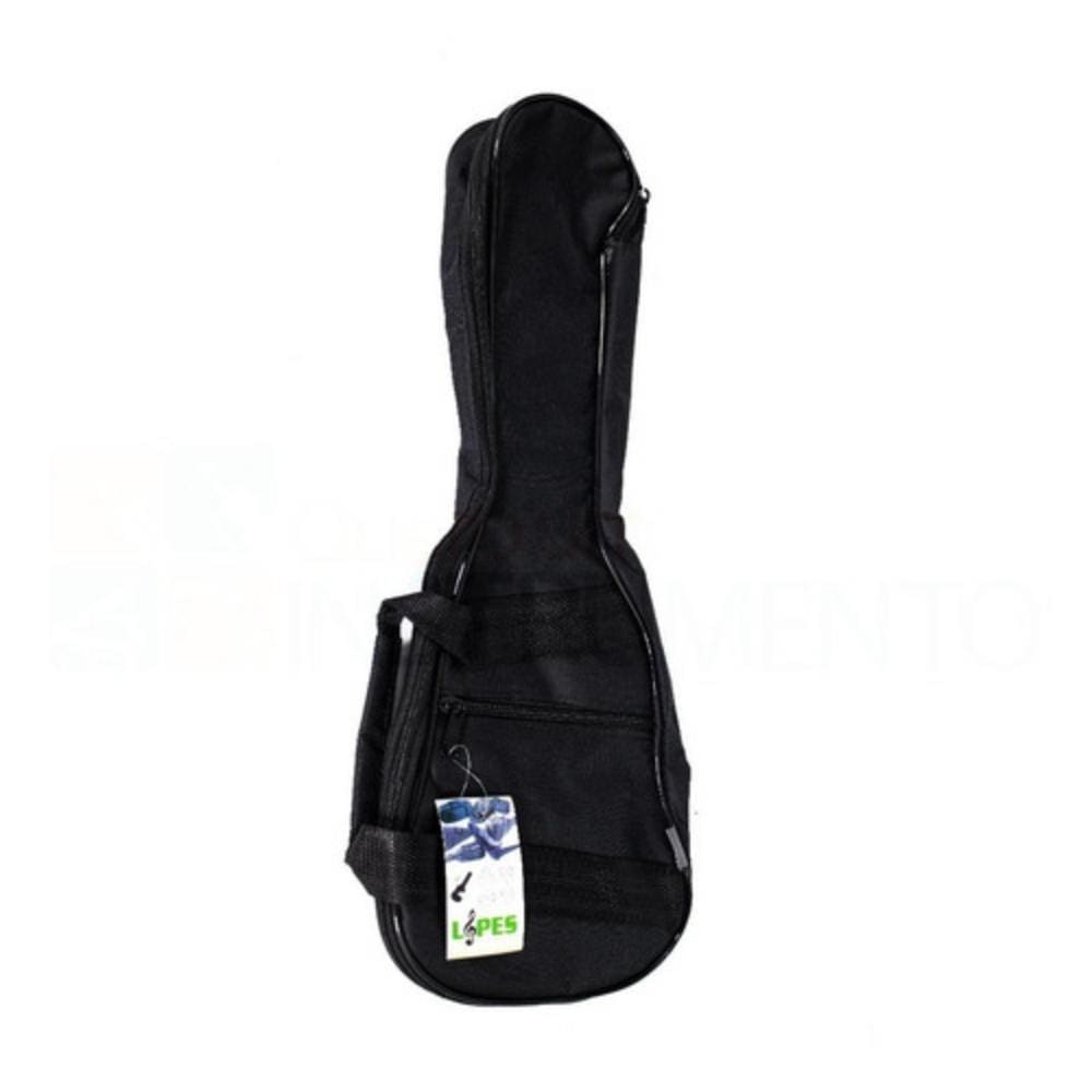 Capa Bag Simples Para Ukulele Concert Nylon Lopes