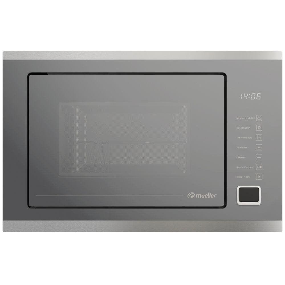 Forno Microondas Embutir Philco Pme25bm 25 Litros Com Porta Espelhada ...