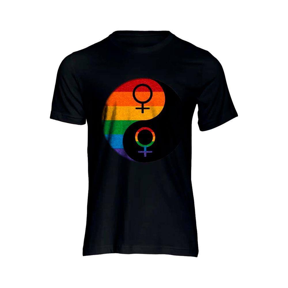 camiseta lgbt preta