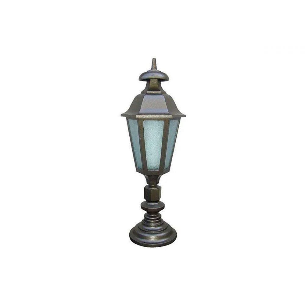 Poste Colonial Italiano para Jardim em Tubo de Alumínio 92cm