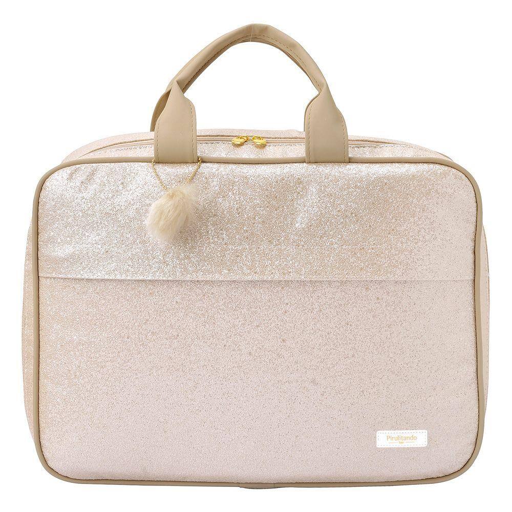 tartan twine makeup bolsa