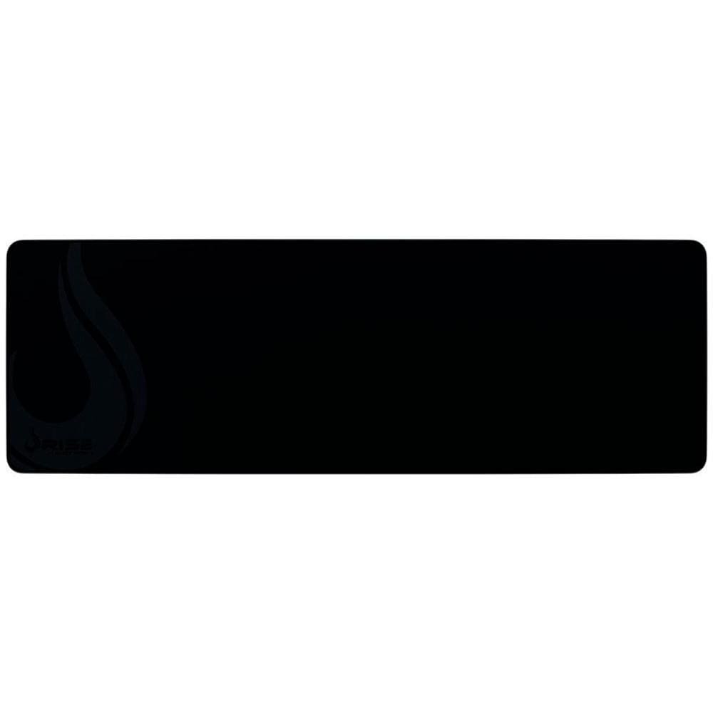 Mousepad Gamer Rise Mode Full Black - Extra Grande: 900 x 300mm - RG-MP-06-FBK