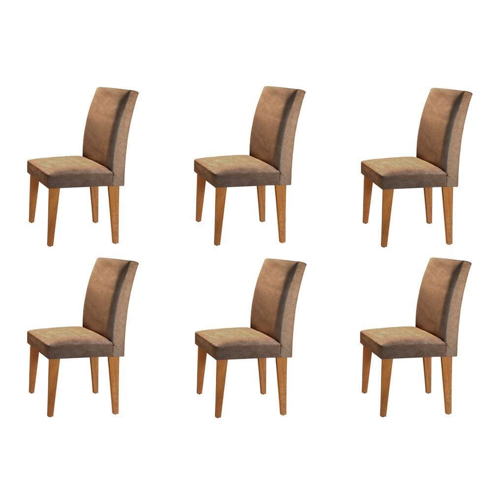 Conjunto Com 06 Cadeiras Grécia Rufato