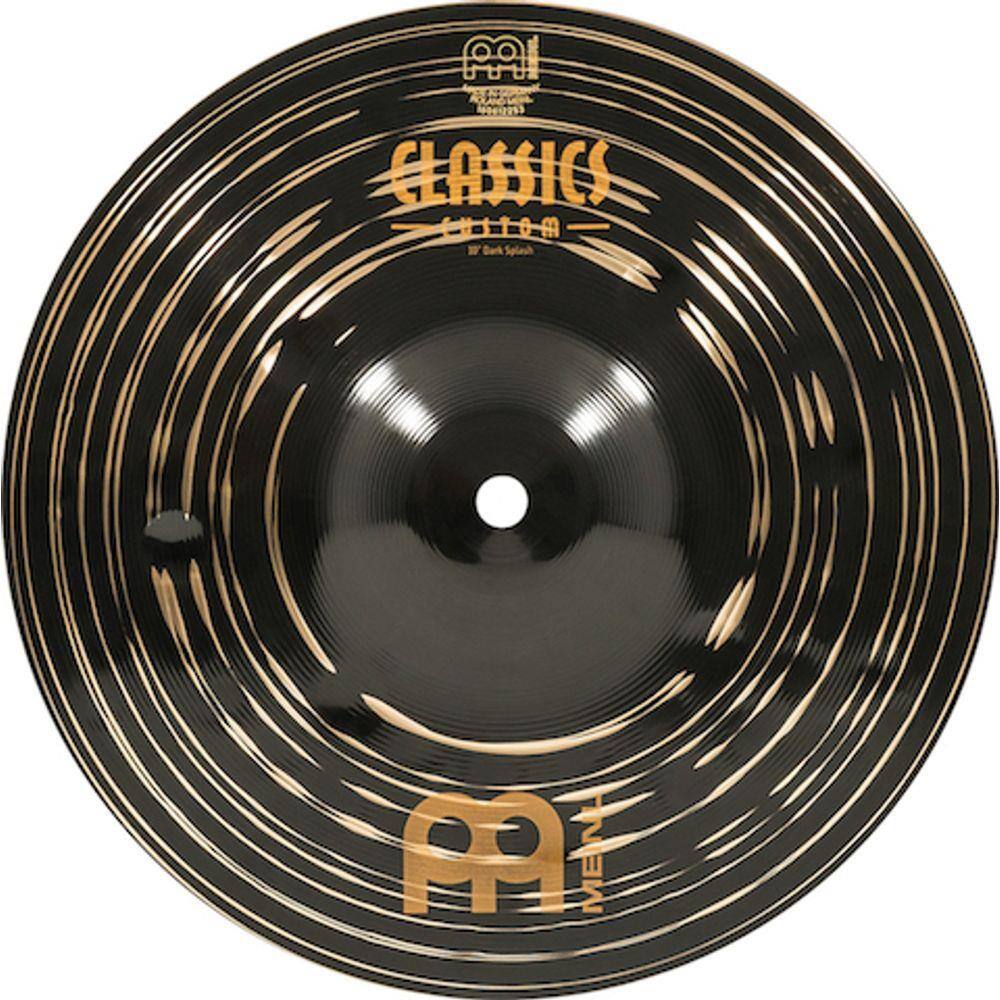 MEINL 10” Dark Splash - Linha Classic Custom Dark