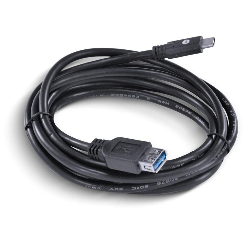 Cabo Usb Tipo C A Femea V3.2 Gen1 5gbps 2 Metros C32uaf-2