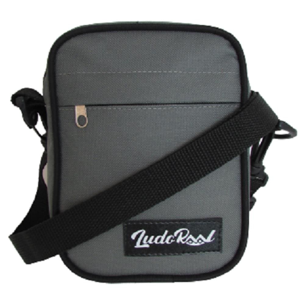 Bolsa Transversal Ludoraal Slim cinza para Homens e Mulheres/Shoulder Bag Esportiva/Bolsa de Ombro