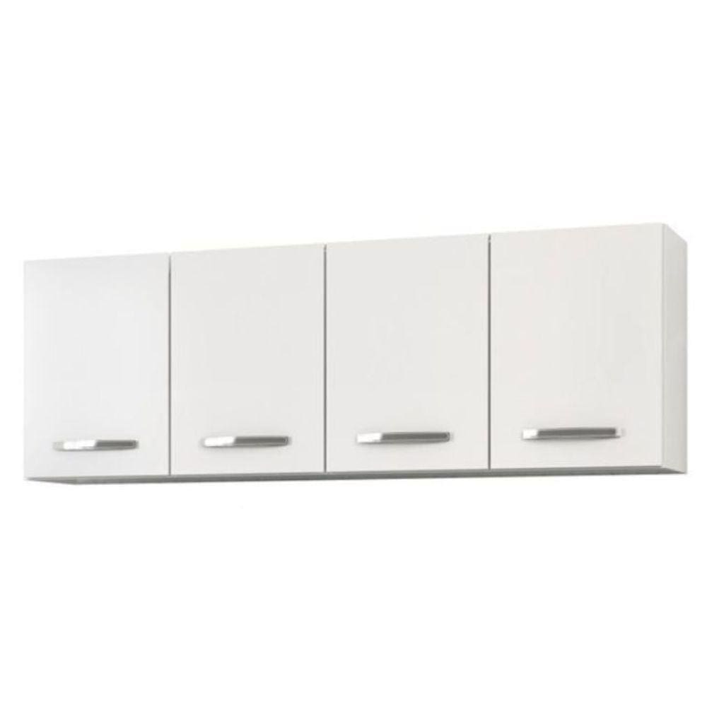 Armário Aéreo Panamá 160cm Lumil Móveis Branco