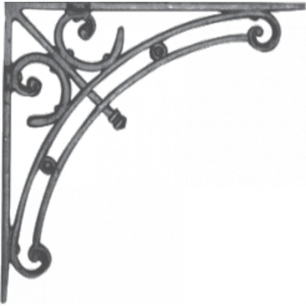 Cantoneira Mão Francesa Nº 06 Ferro Fundido 38x40cm