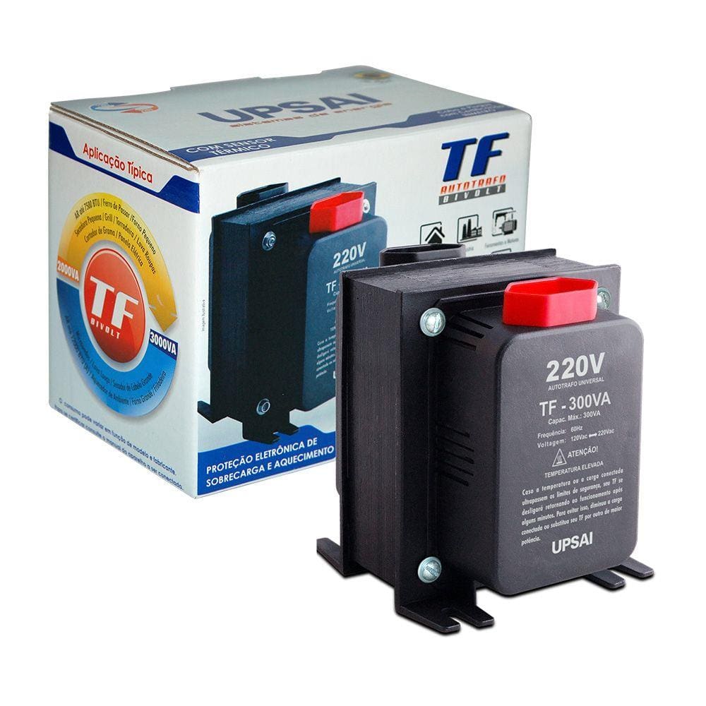 Auto Transformador 300Va Bivolt Upsai Bivolt
