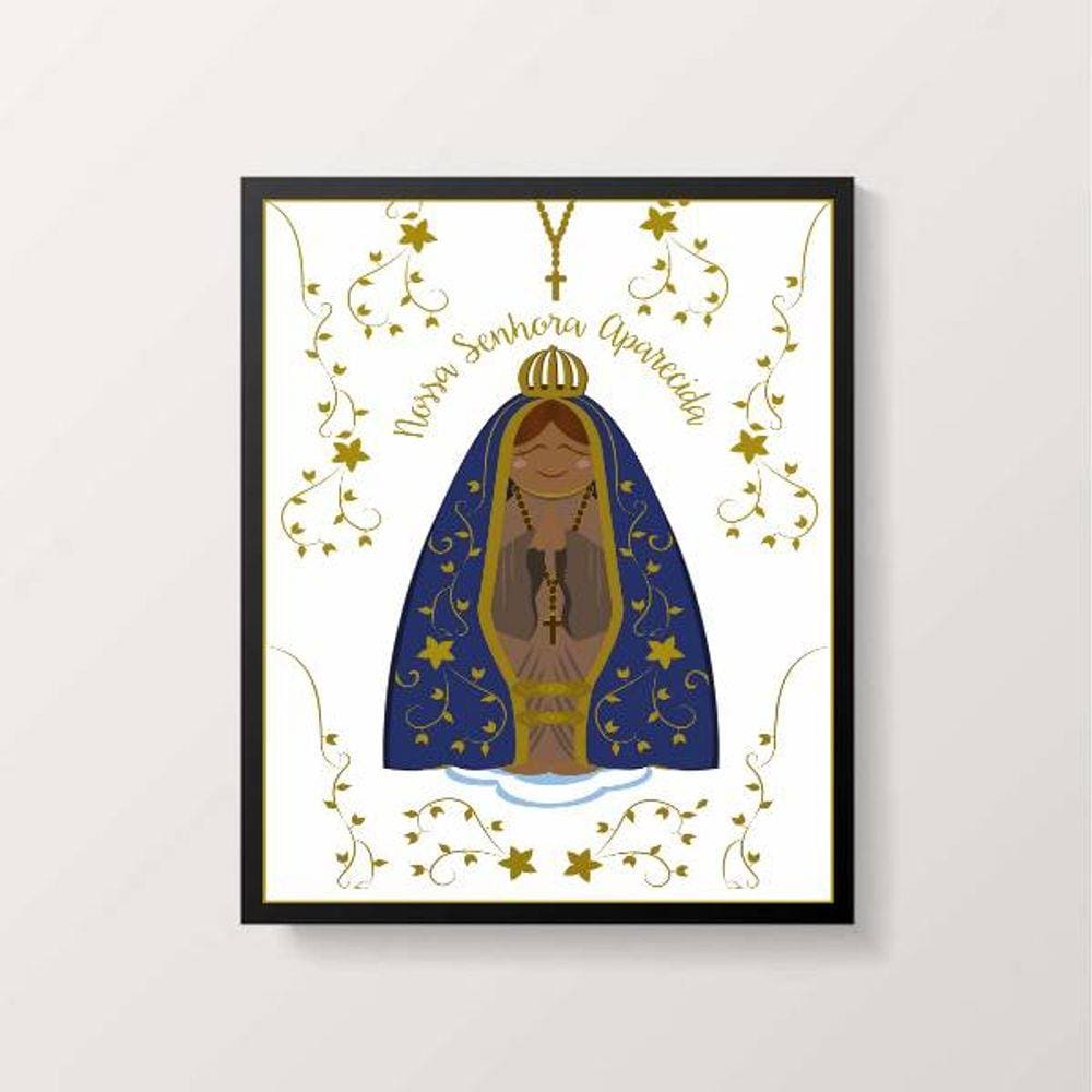 Quadro Decorativo Nossa Senhora Aparecida
