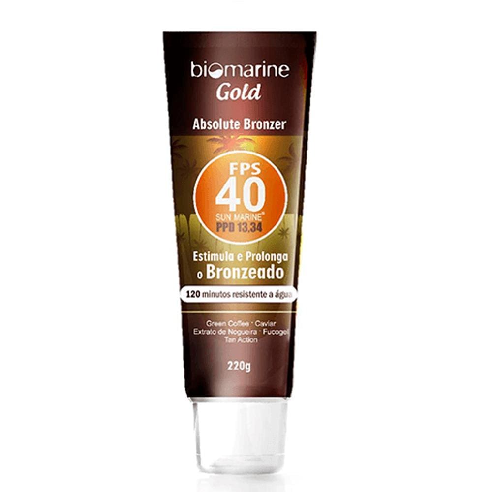 Bronzeador Biomarine Gold Absolute Bronzer FPS 40