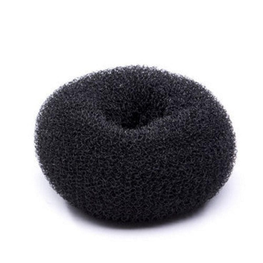 Rosquinha Esponja Donut para Coque Perfeito cor Preto