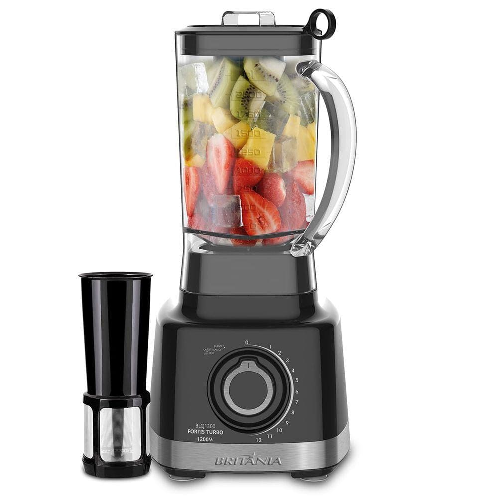 Liquidificador Britânia BLQ1300P Pro Maxx 6 Turbo 1200W 3L 127V