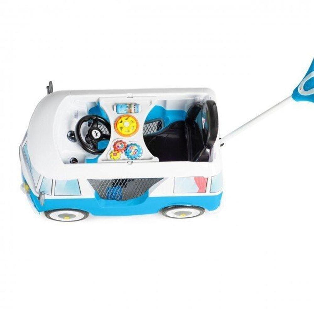 Carrinho Infantil de Passeio e Pedal com Cinto de Segurança Kombina - Calesita