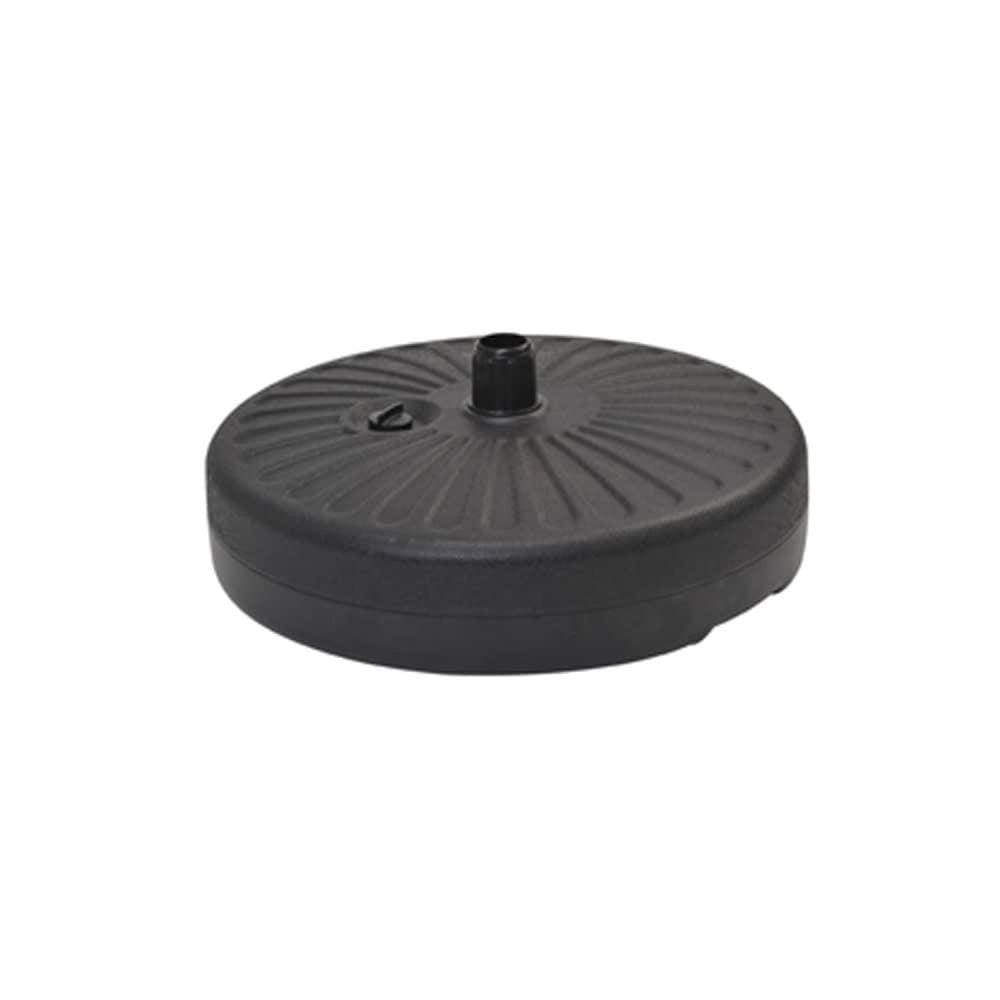 Base de Ombrelone Central Retangular Rivatti 165 Preto