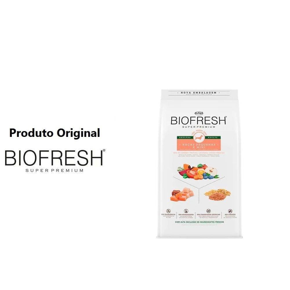 Ração Biofresh Raças Pequena e Mini Adulto 3 kg