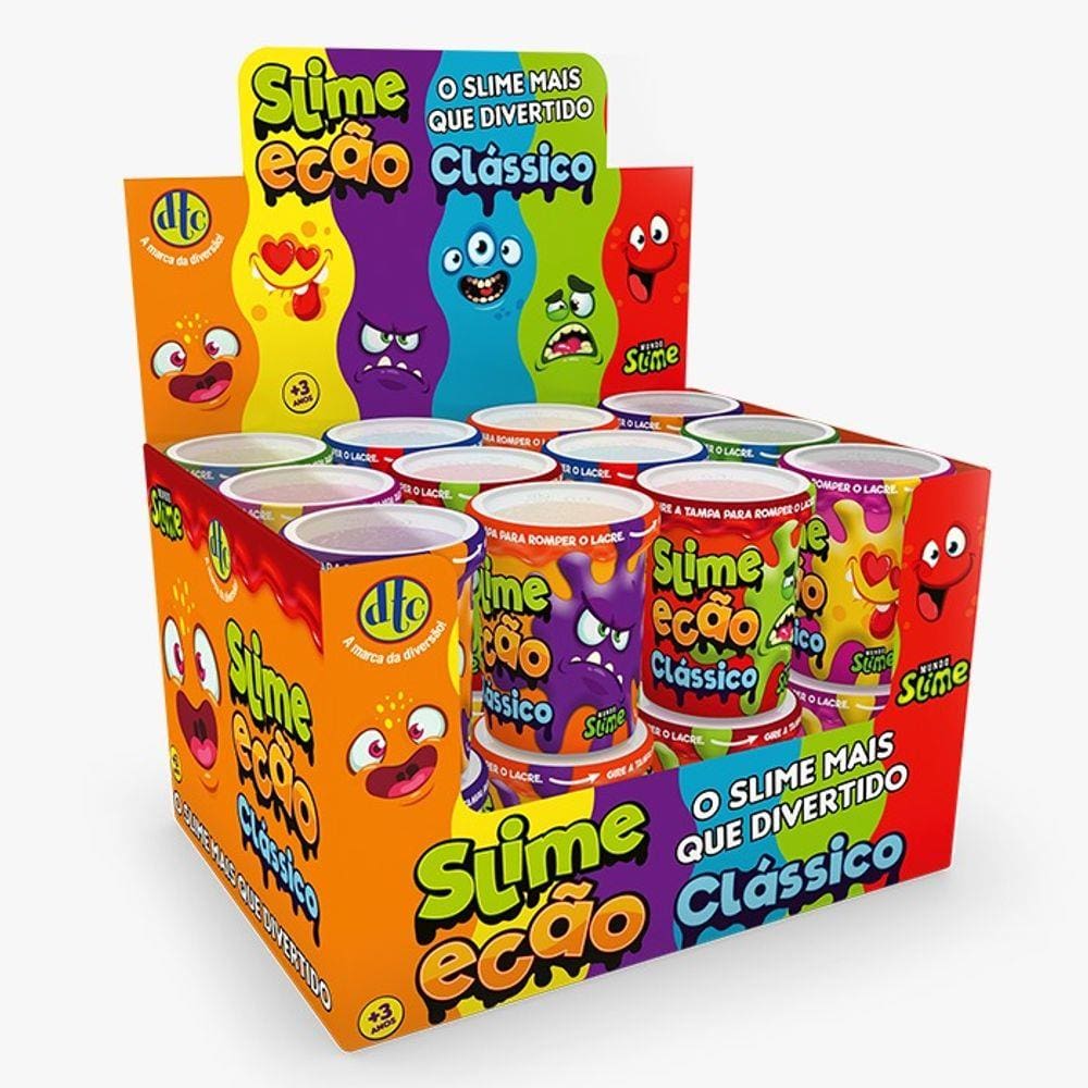 Slime Ecão CLÁSSICO 110g CORES SORTIDAS