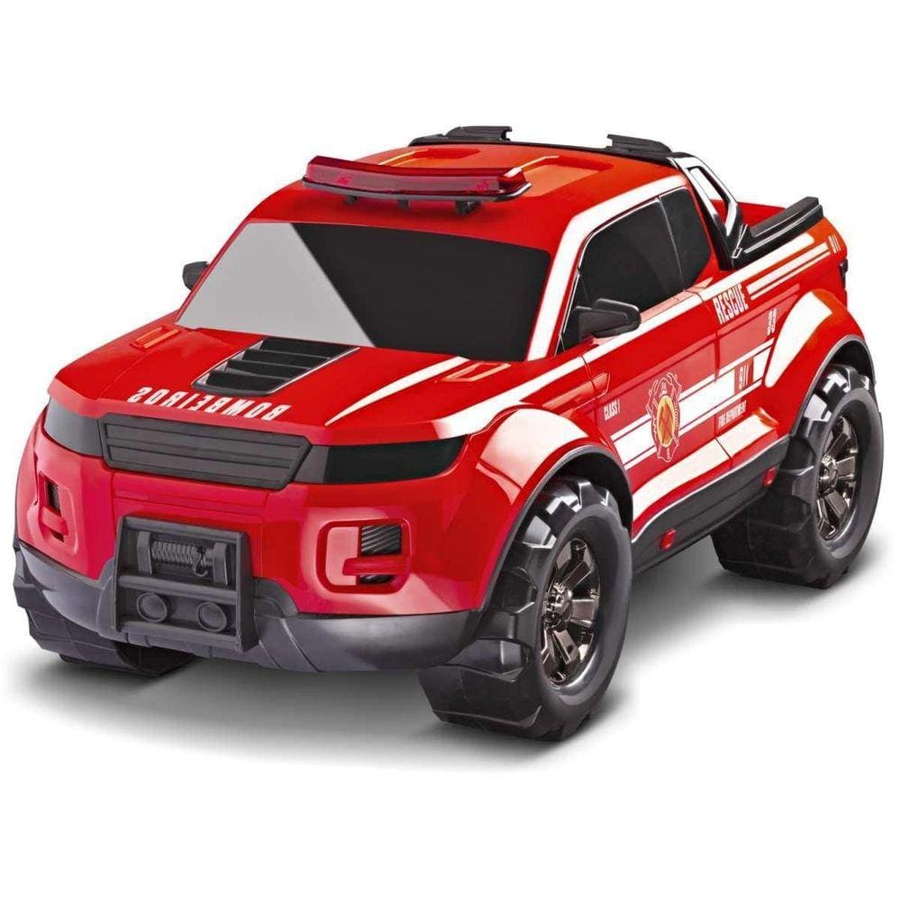 Veículo Roda Livre Pick Up Force Bombeiros Roma