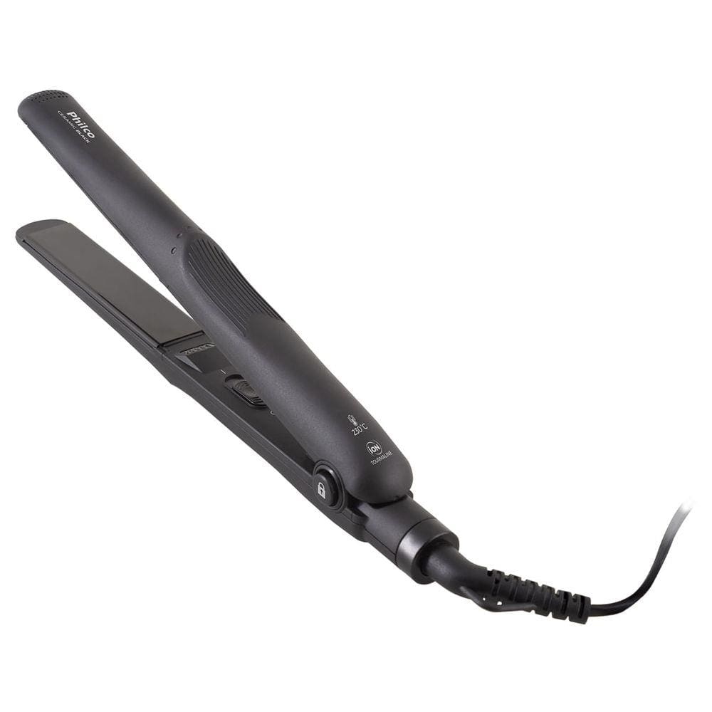 Prancha Ceramic Black Philco PPR08 Pranchas Anodizadas Bivolt Bivolt
