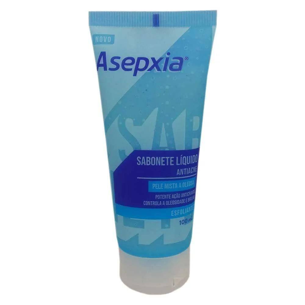 Asepxia sabonete líquido pele mista e oleosa 100 ml