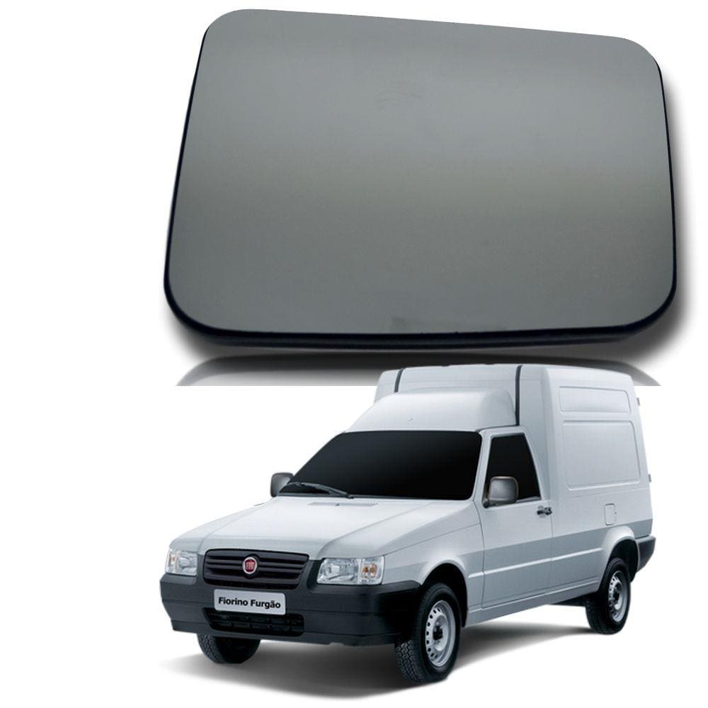 Lente Vidro Espelho Retrovisor Fiat Fiorino 97/... Esquerdo 97115