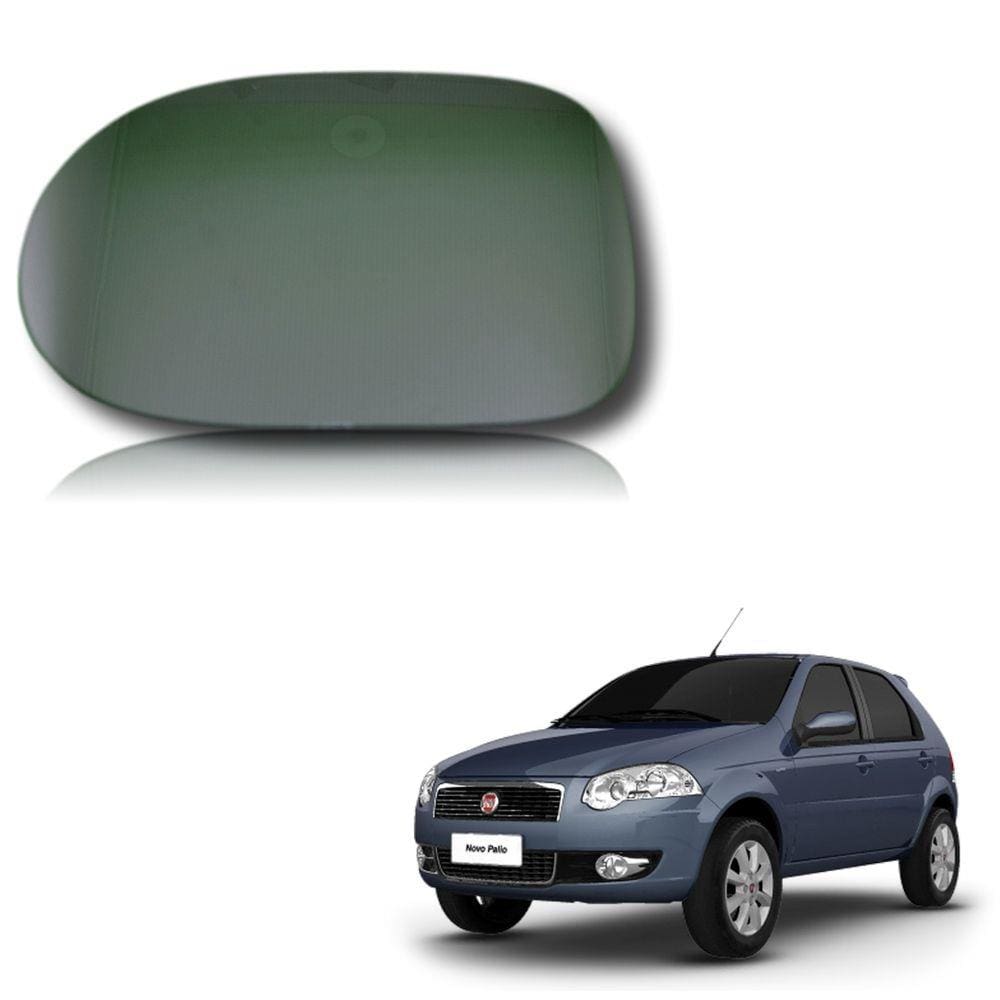 Lente Vidro Base Retrovisor Fiat Palio Atractive 12/... Esq 97133