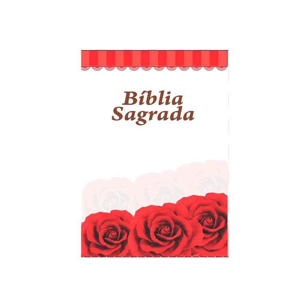Biblia Hipergigante Gold Selection Zíper 15x22 Vermelha