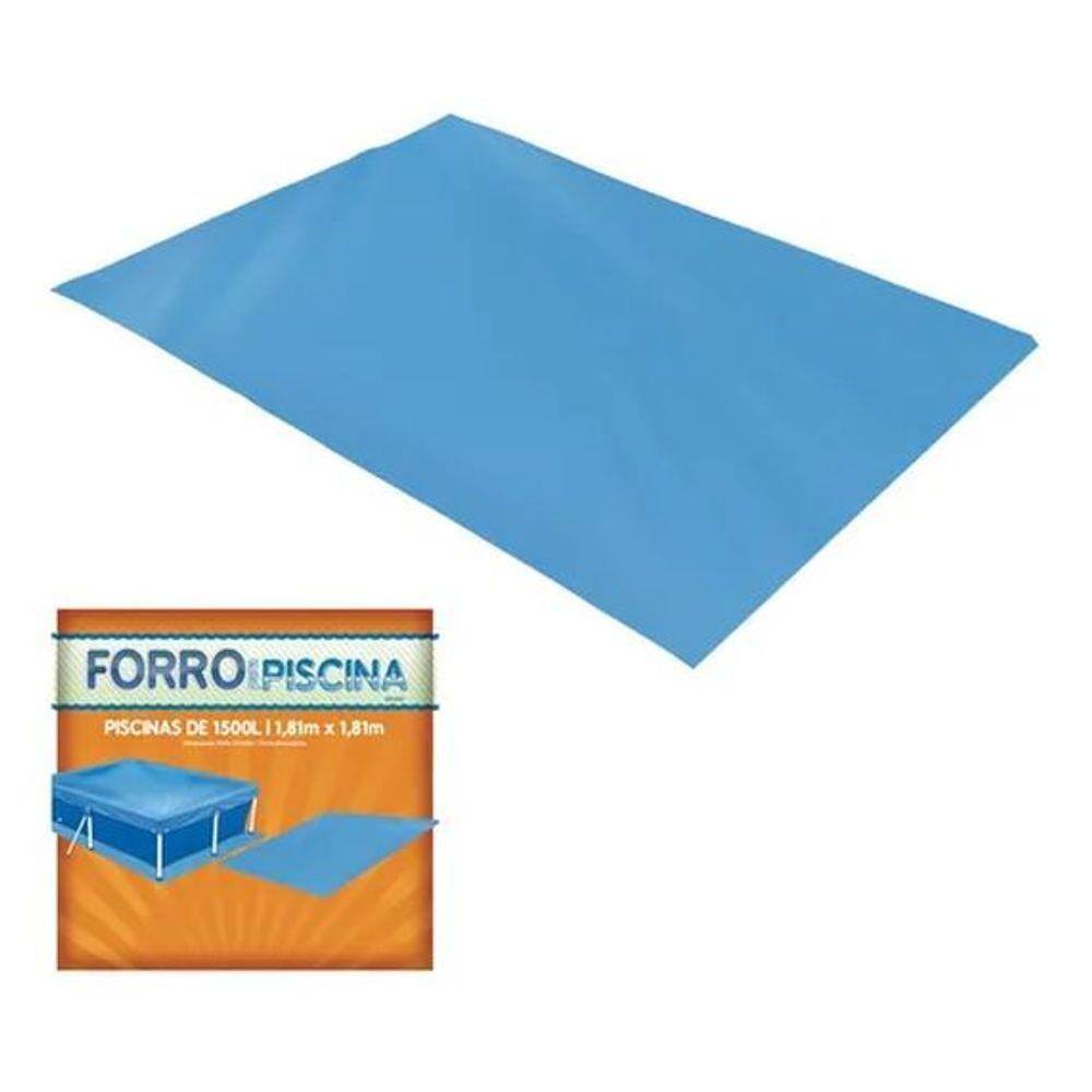 Forro Quadrado para Piscina Infantil 1500L 1,81x1,81m MOR