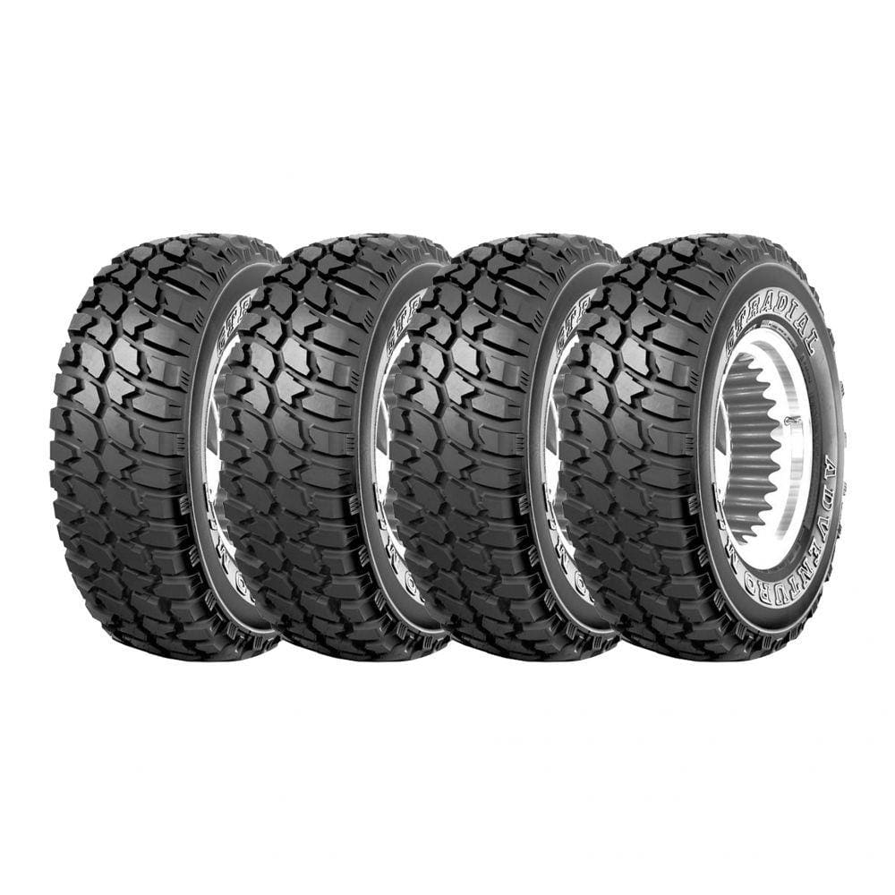 Kit 4 Pneus GT Radial Aro 15 33x12,5R15 Adventuro MT 108Q