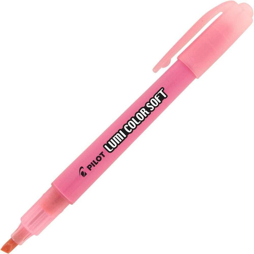 Marcador De Texto Lumi Pastel Rosa 12Un Pilot 1440003Ro