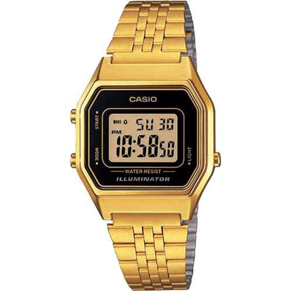 Relógio Feminino Casio Digital Vintage LA680WGA-1DF