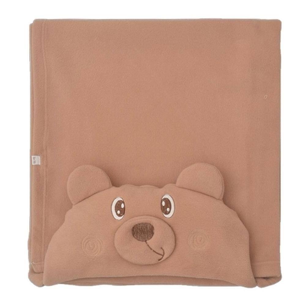 Cobertor Divertido Microsoft Urso Marrom Upi Uli INV21 9744
