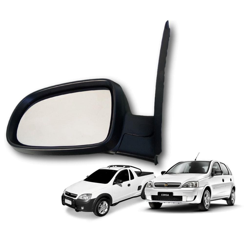 Espelho retrovisor primer Corsa 02/.. Lado esquerdo Elétrico EB081