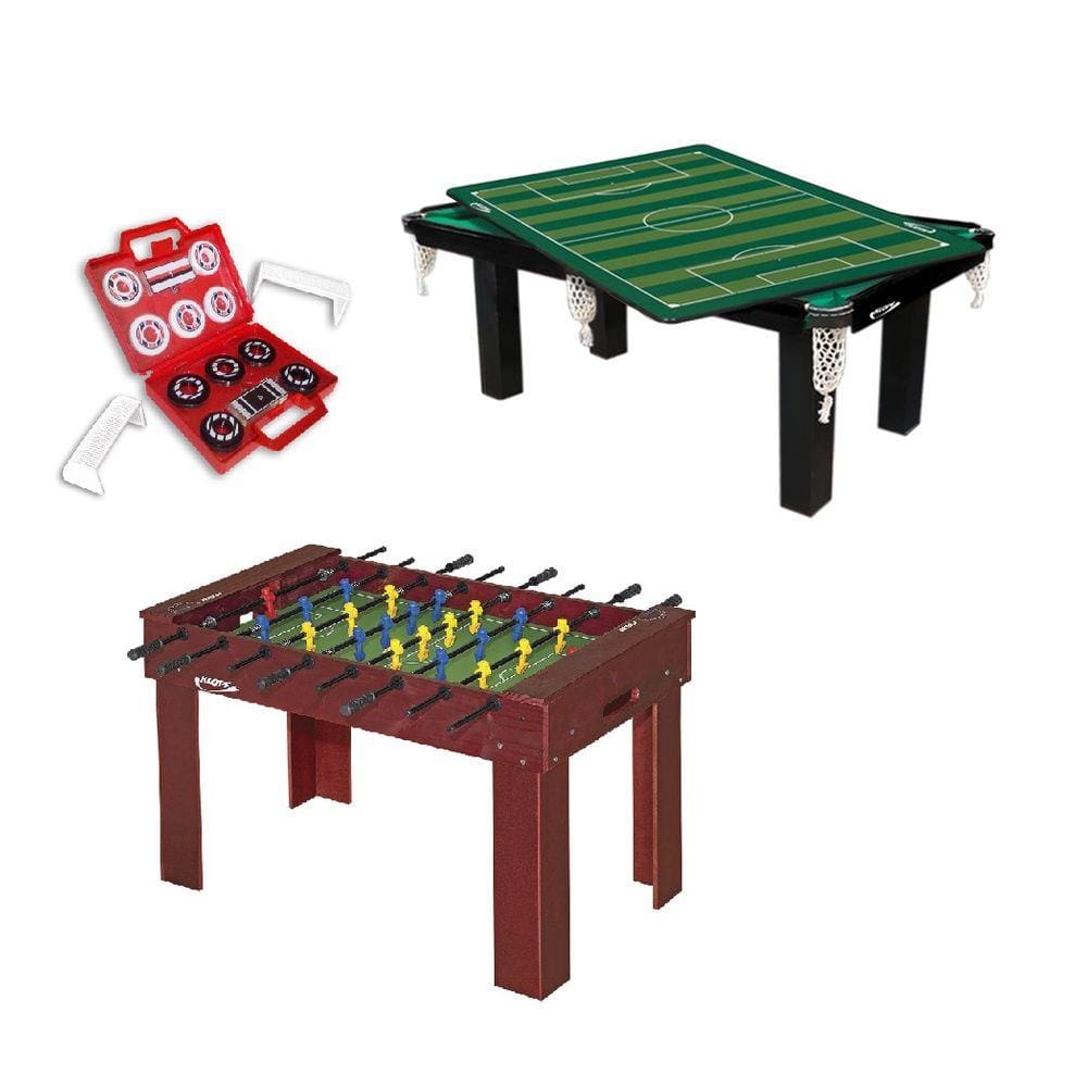 Kit De Mesas para Salão de Jogos Black Klopf Cód 10434880