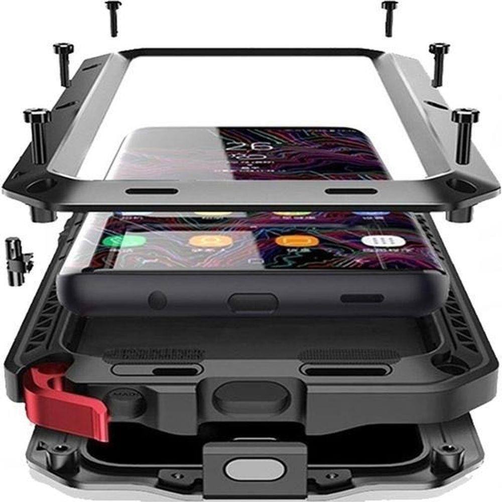 Capa Capinha Galaxy S10 + Plus Anti Queda Impacto Metal | Extra