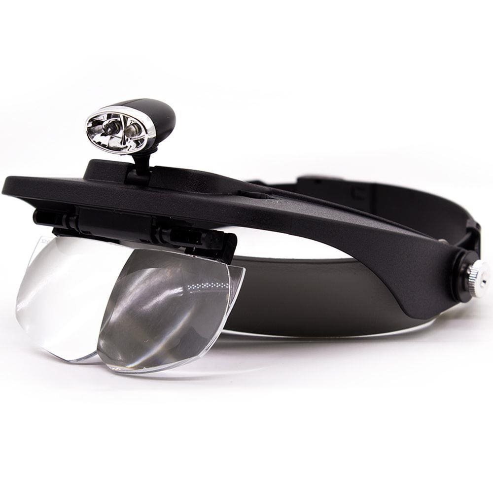 Lupa de Cabeça 4 Lentes e Luz Led GT123