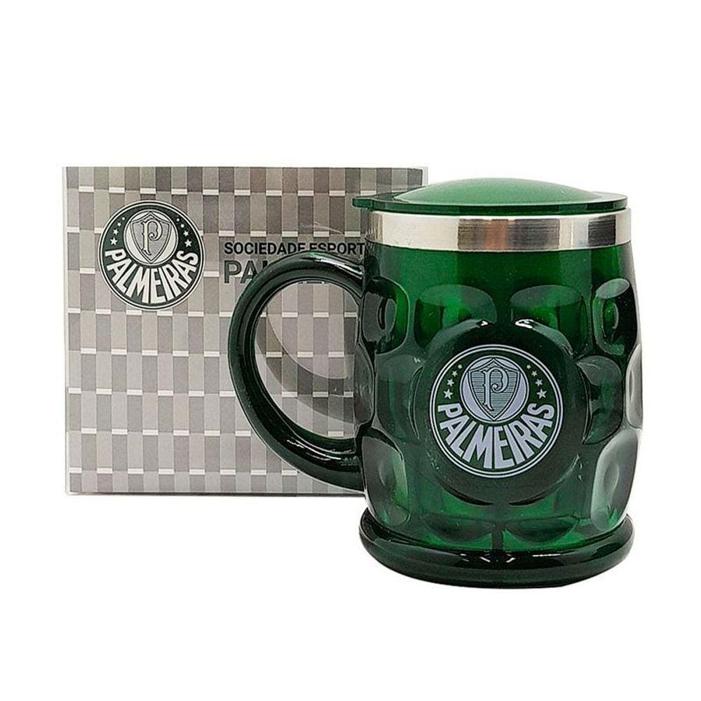 Caneca Palmeiras Cristal Térmica 500 ML