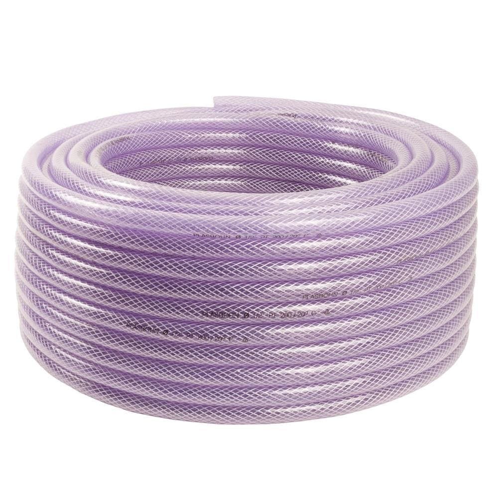 Mangueira Pneumática Plasbohn PT200 Libras 5/16 x 1,6mm Trançada 50m