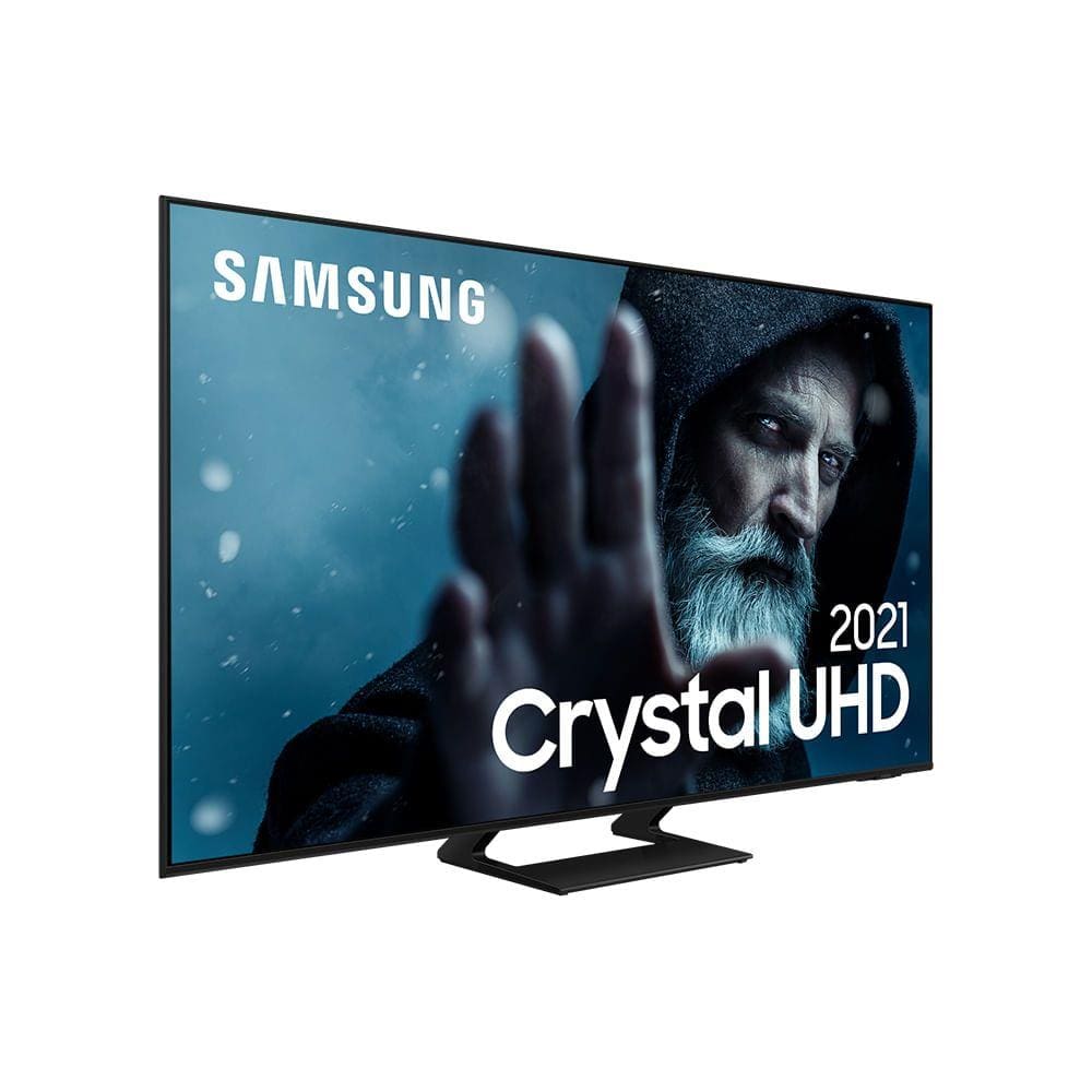 Smart TV Samsung 65" Crystal UHD 4K 65AU9000 Design Slim Som em Movimento Virtual Visual Sem Cabos