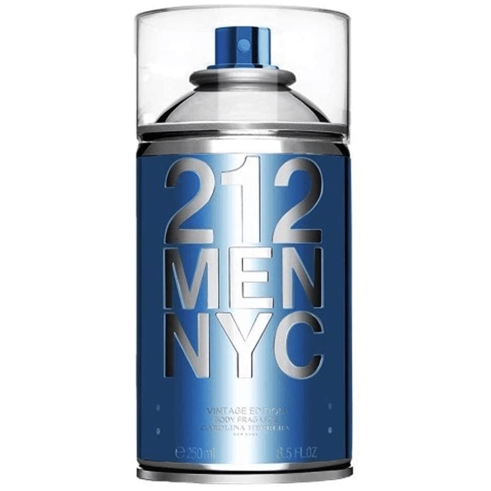 Body Spray Carolina Herrera 212 Men Nyc Vintage Masculino