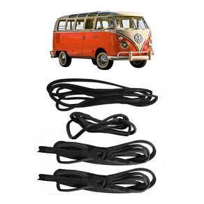 Kit Borracha Porta Diant Lateral Tras Kombi Corujinha 53/74