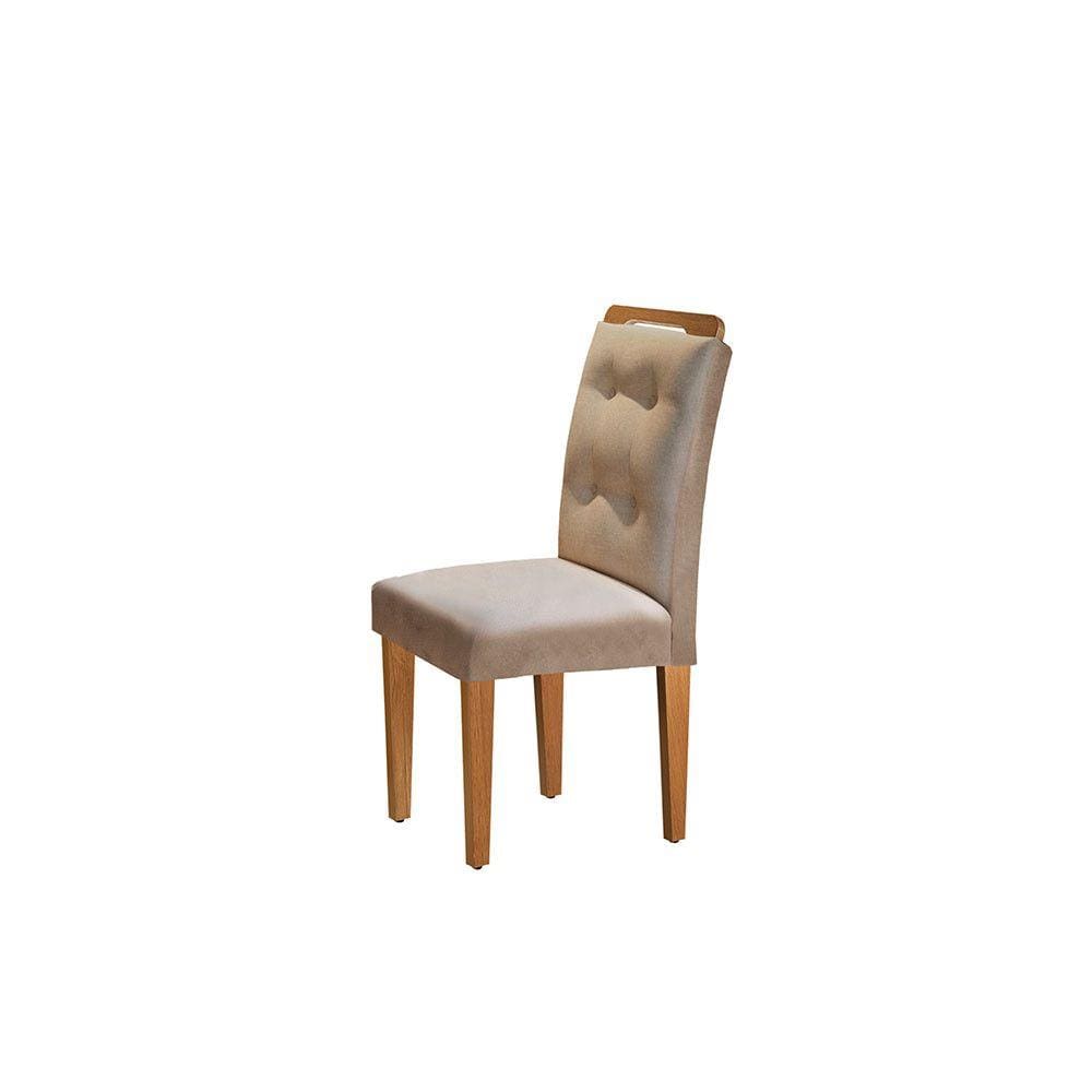 Conjunto Com 6 Cadeiras Para Sala de Jantar Carol Rufato