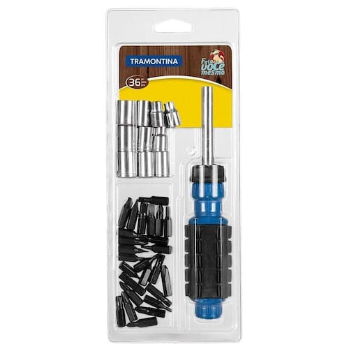 Kit de Ferramentas Tramontina 36 Peças Menor preço em Kit de Ferramentas Tramontina 36 Peças