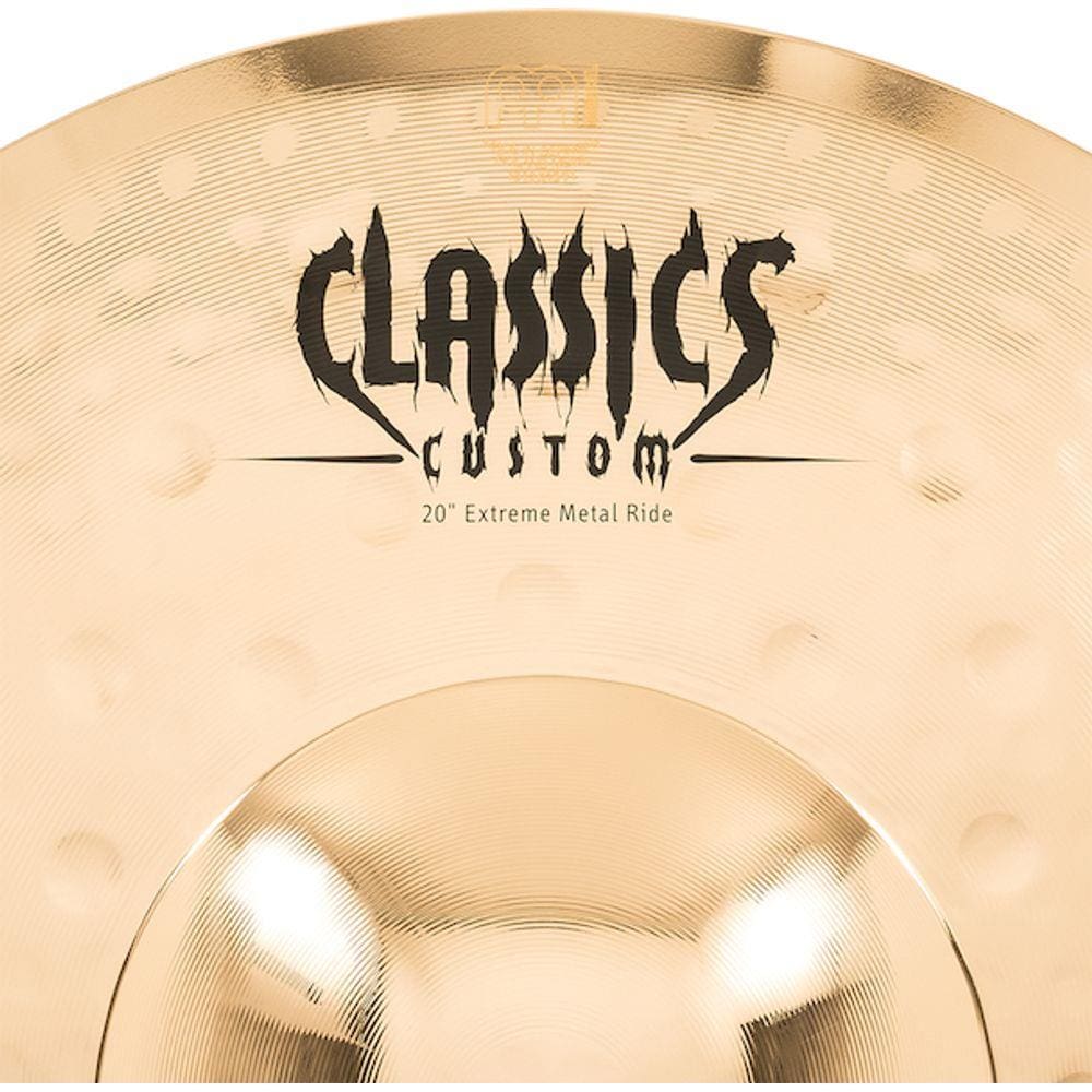 MEINL 20” Ride - Linha Classic Custom Extreme Metal