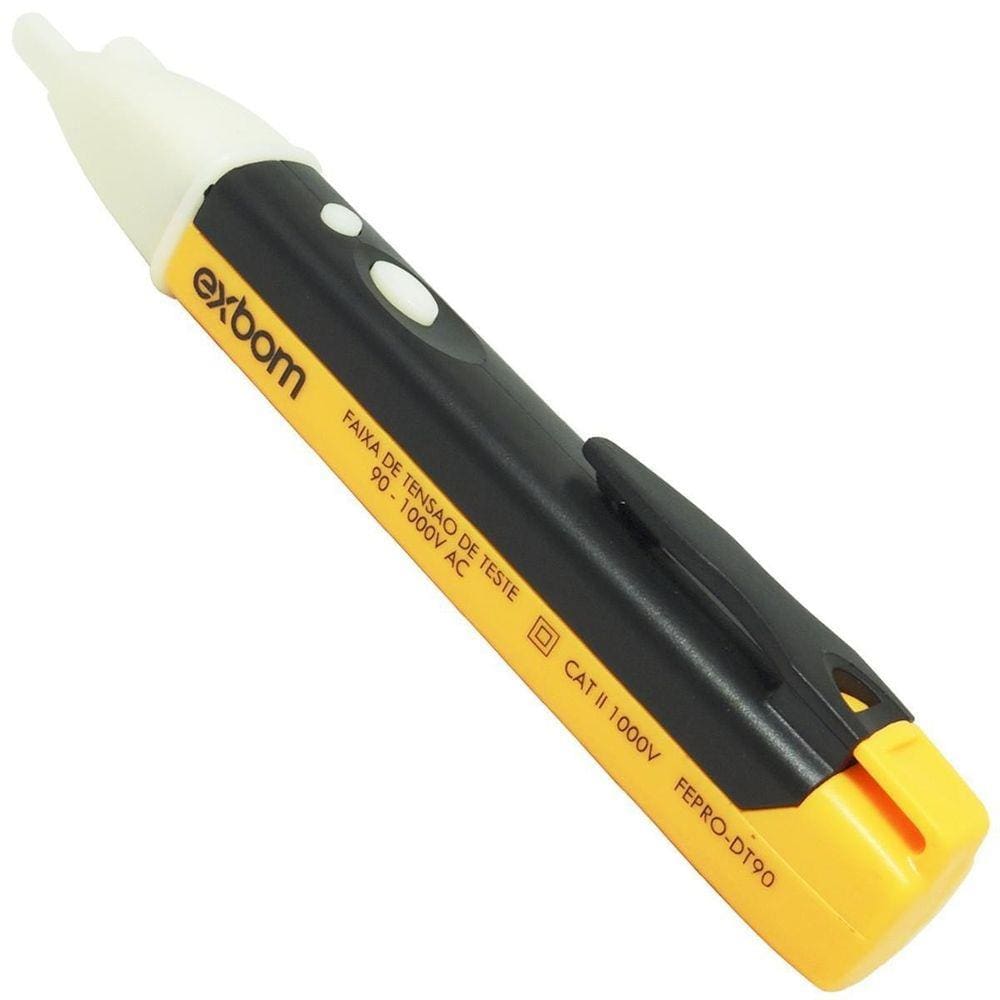 Teste De Voltagem Digital 90-1000V Exbom Fepro-Dt90